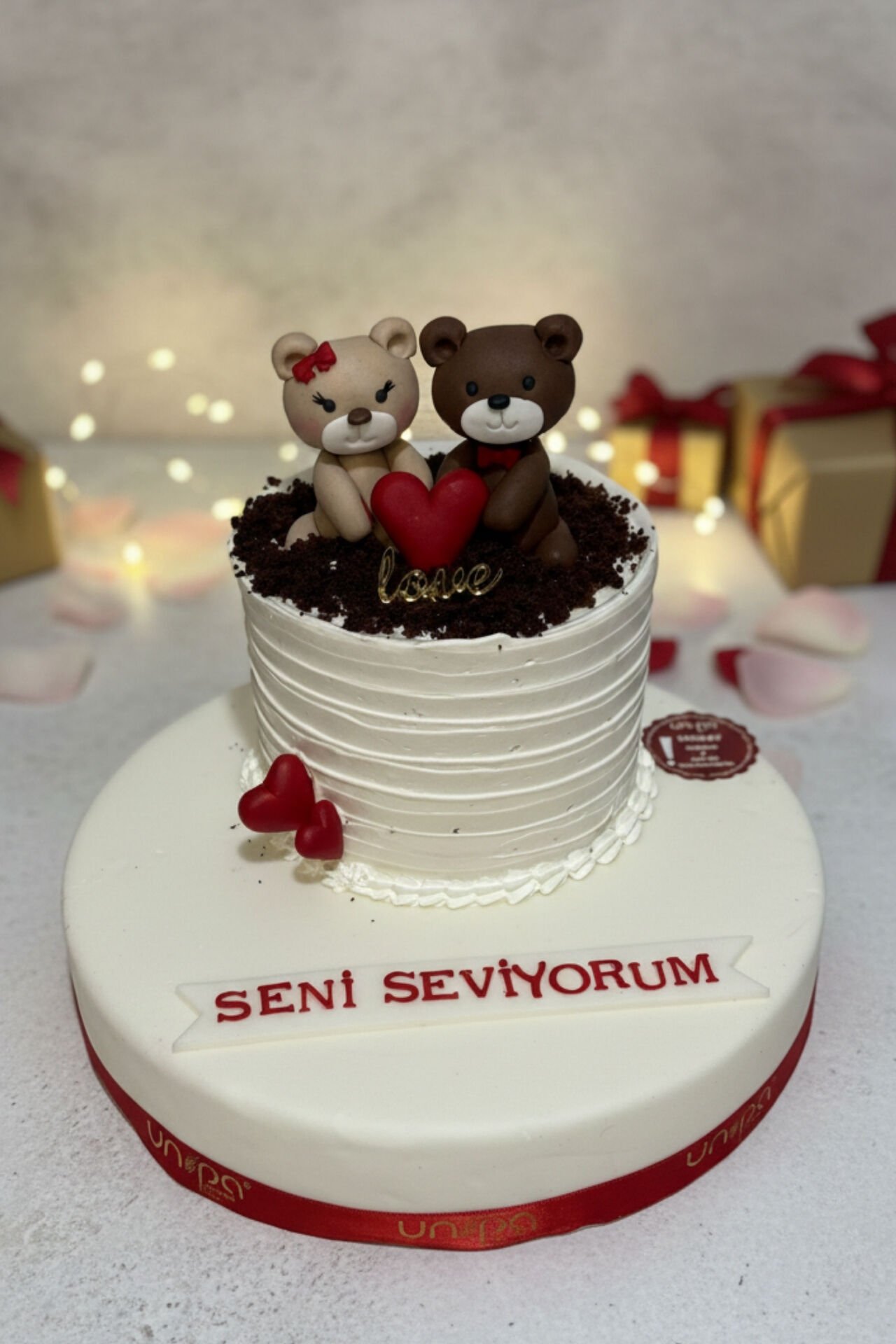 Sevgililer Günü  Ayıcık Pasta ( ÖN SİPARİŞ İLE)