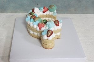 Ç Harfi Cream Tart