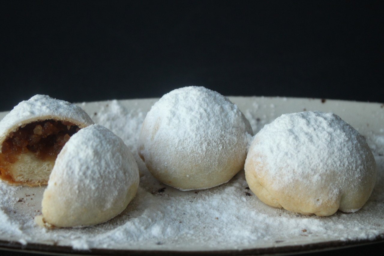 Elmalı Pudra Şekerli Kurabiye