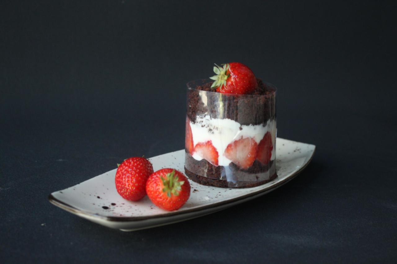 Brownie Çilekli