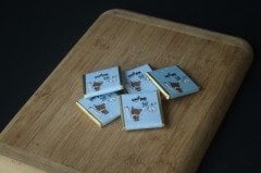 Sargılı Erkek Bebek Çikolatası-Ayıcıklı