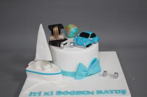 Arabalı Yetişkin Pasta