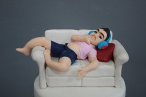 Koltukta Yatan Çocuk Pastası