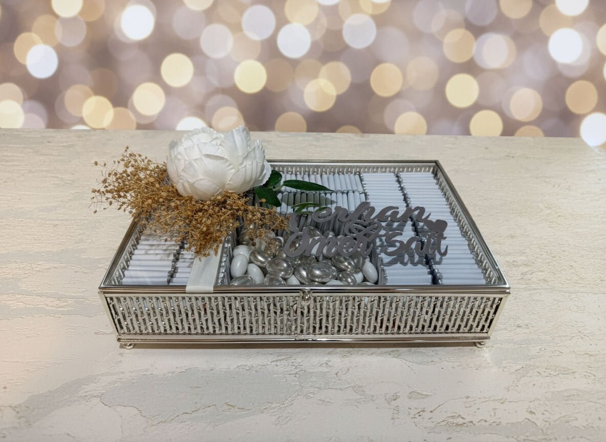 Gümüş Nişan Kutusu