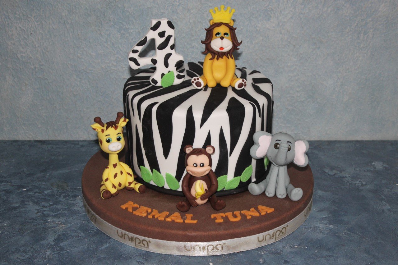 Vahşi Hayvanlar Pasta