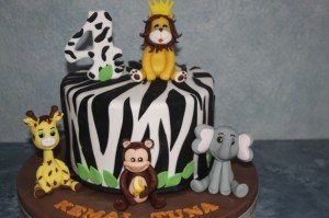 Vahşi Hayvanlar Pasta