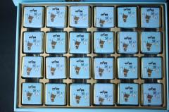 Erkek Bebek Kutu Çikolata Dikdörtgen Kutu -72 adet-