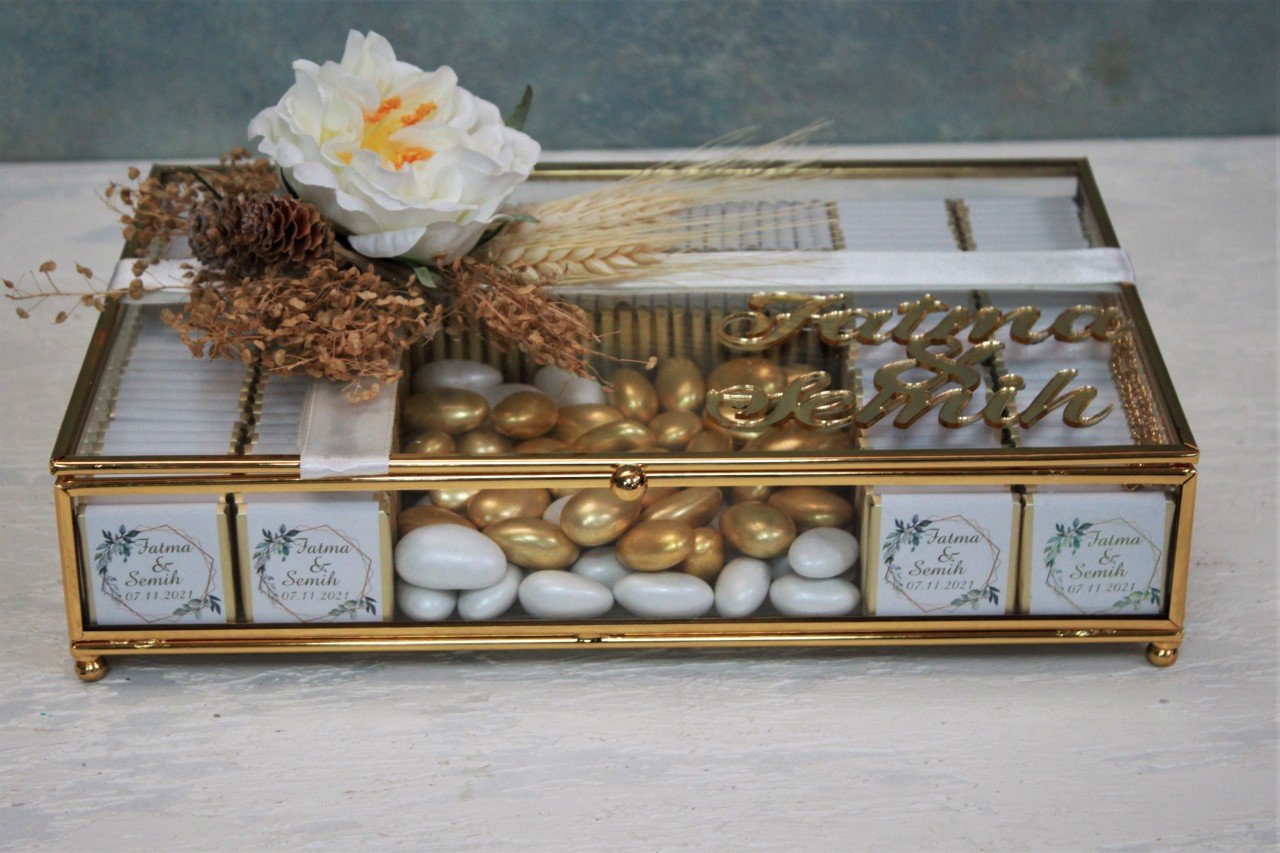 Gold Nişan Kutusu