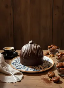 Kestaneli Çikolatalı Pasta