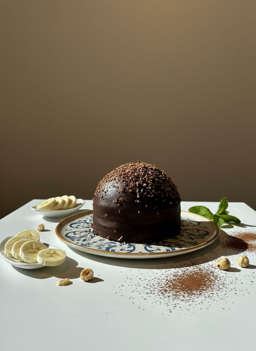 Muzlu Çikolatalı Pasta