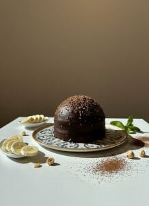 Muzlu Çikolatalı Pasta