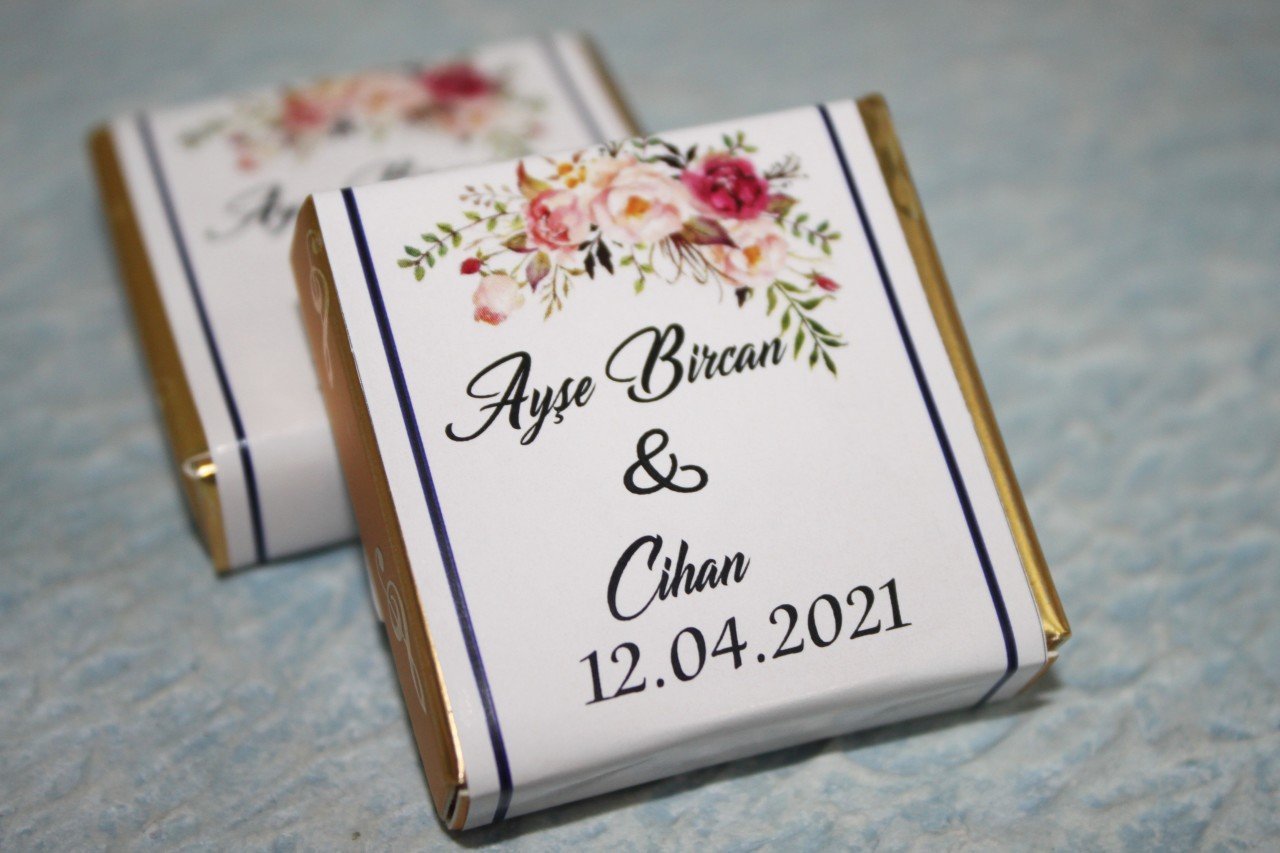 Bahar Sargısı Nişan Çikolatası