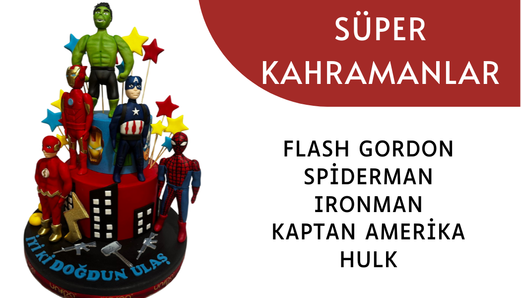 SÜPER KAHRAMANLAR PASTA