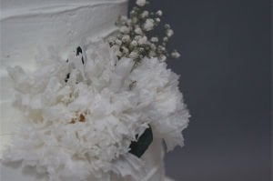 Kuru Çiçek Nişan Pastası