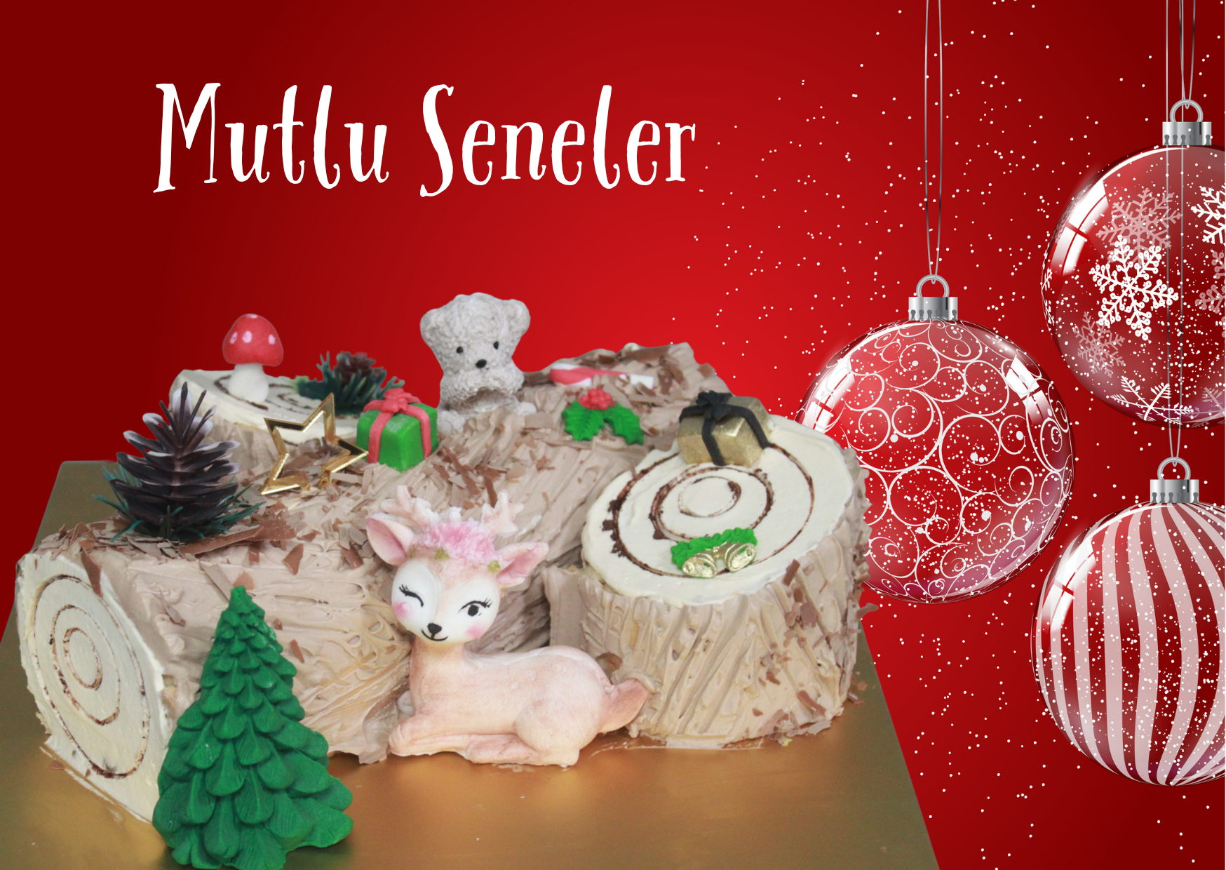 Çikolatalı Kütük Pasta