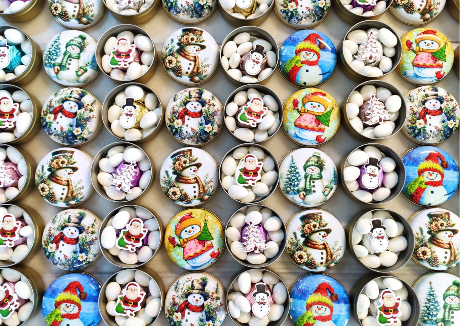 Yılbaşı Metal Kutu