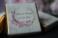 Kutulu Sargılı Nişan Çikolatası