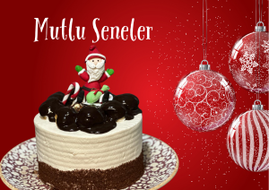 Krokanlı Yılbaşı Pastası